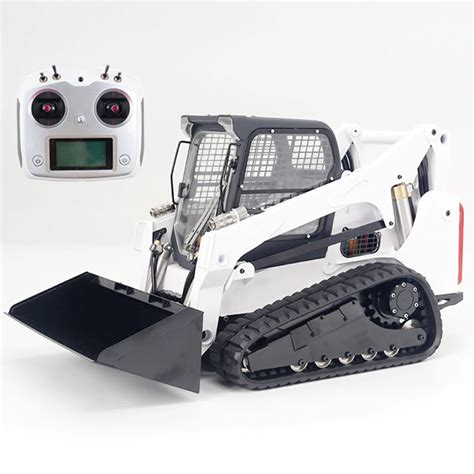 rc hydraulic skid steer|remote controlled bobcat skid steer.